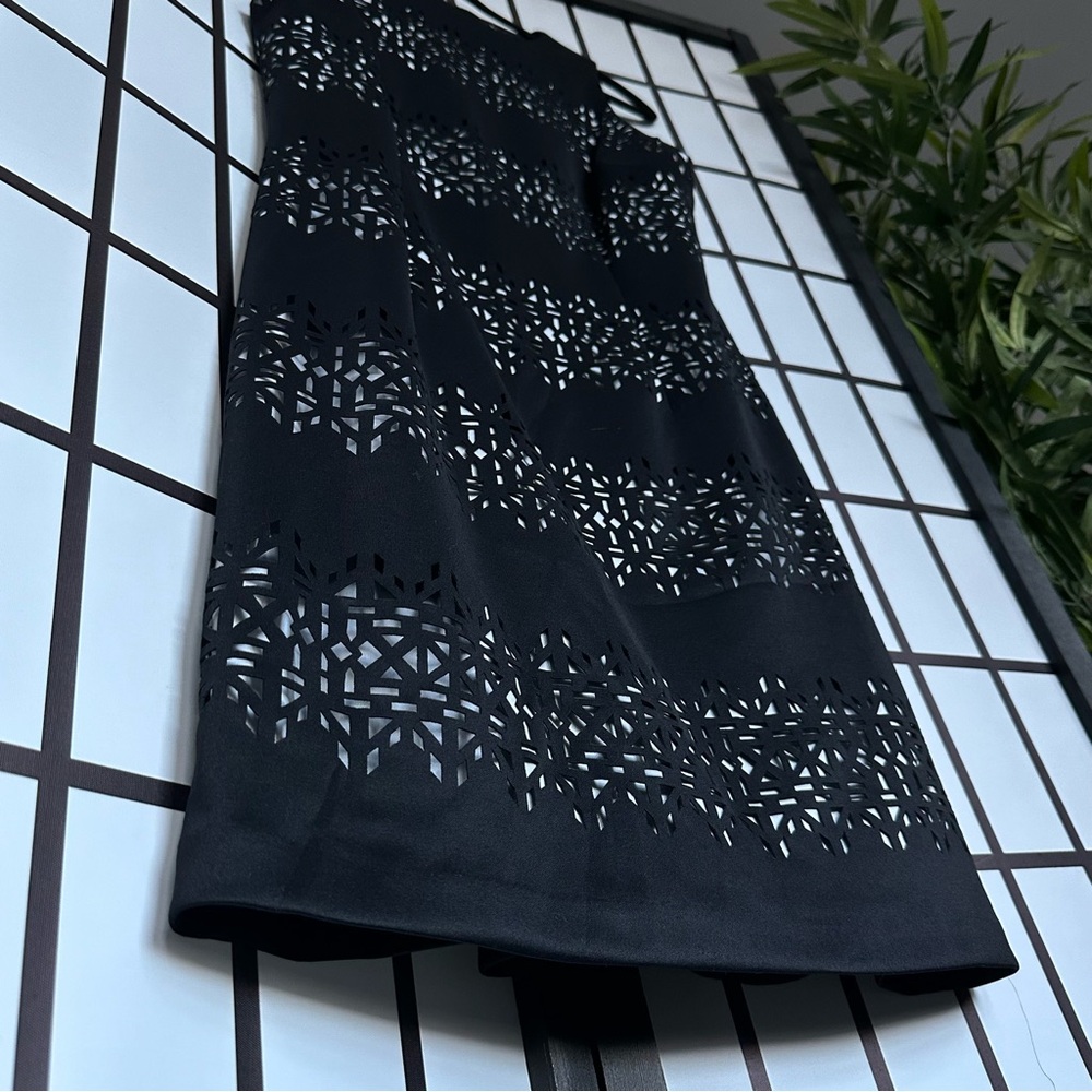 White House Black Market Cutout Dress